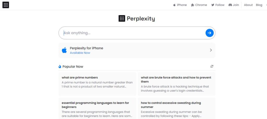 Perplexities Ai Perplexity AI - AI Tools Up