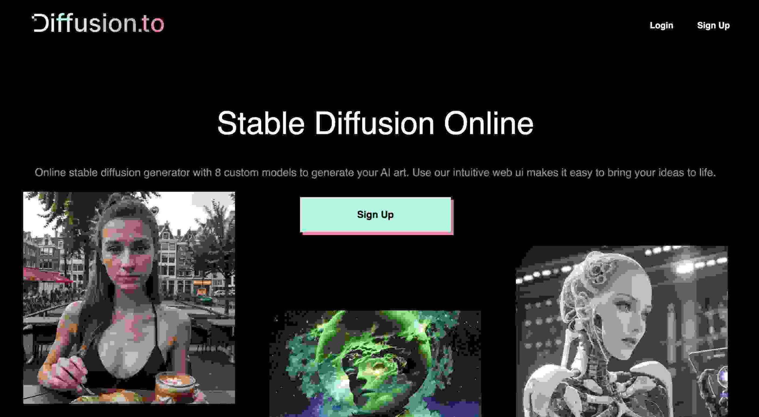 Diffusion.to - AI Tools Up