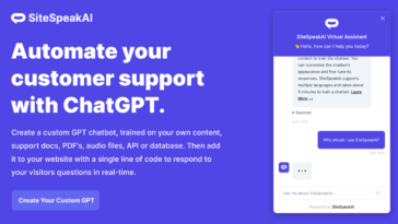 sitespeak ai