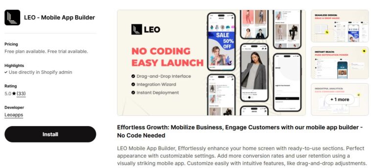 leo mobile app