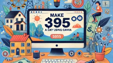 earning money using canva
